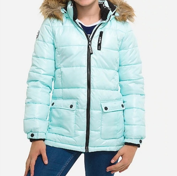 justice packable puffer